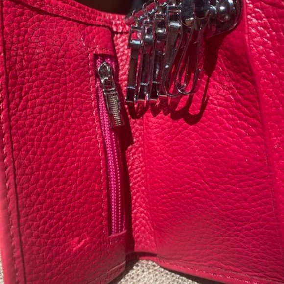 Key card/cash  holder hot pink - Picture 3 of 7